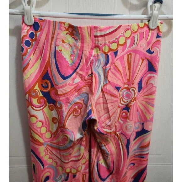 Lilly Pulitzer Womens Georgia May Palazzo Pull-On Stretch Pants Reef Retreat XXS - Picture 11 of 16